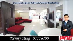 Blk 314 Jurong East Street 32 (Jurong East), HDB 5 Rooms #149293722